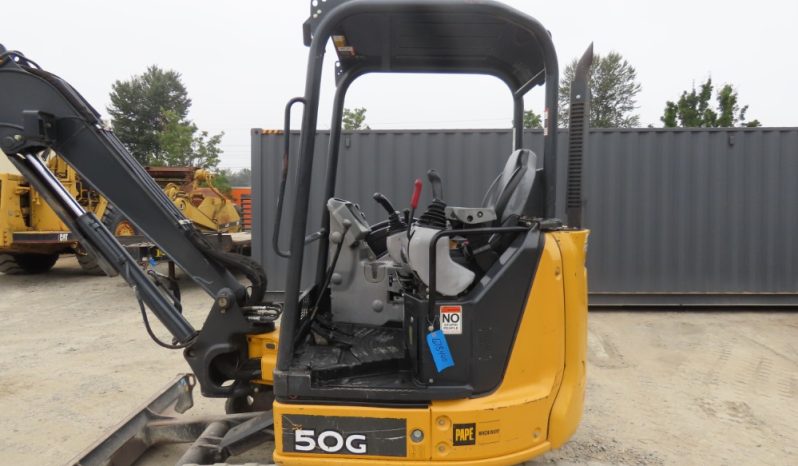 2016 John Deere 50G full