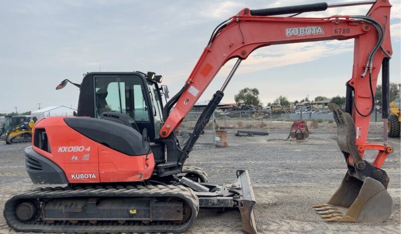 2016 Kubota KX080-4 full