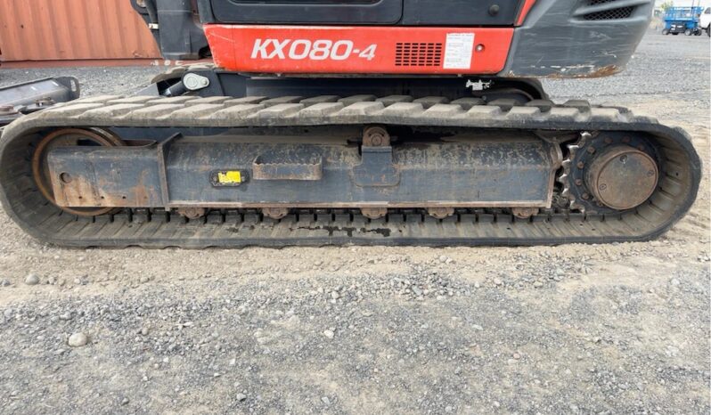 2016 Kubota KX080-4 full