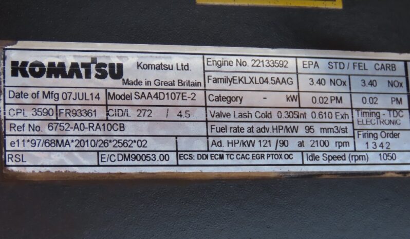 2015 Komatsu PC170LC-10 full