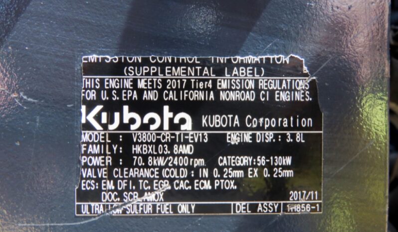 2018 Kubota SVL95-2S full