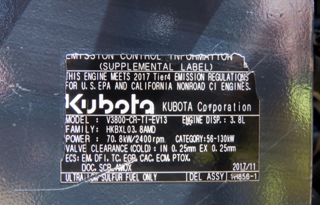 2018 Kubota SVL95-2S full